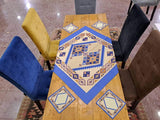 ARMENIAN SQUARE TABLE RUNNER WITH 4 PLACEMATS / 002
