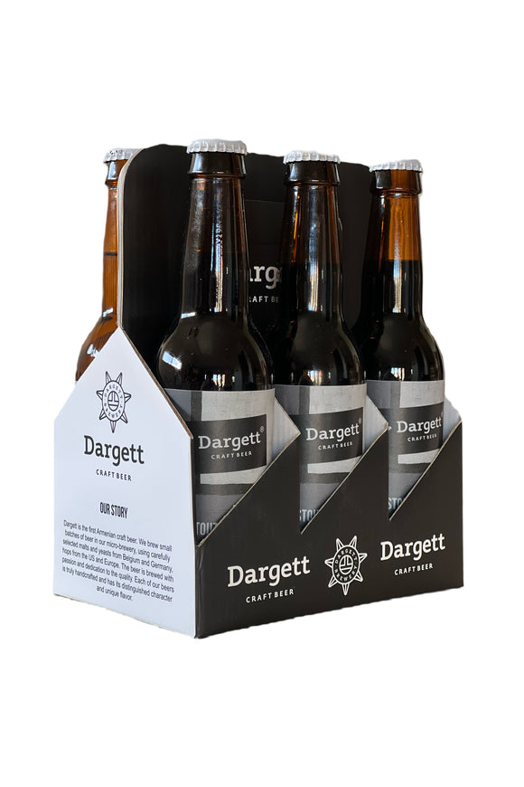DARGETT STOUT / PACK OF 6 / MELBOURNE METRO AREAS ONLY